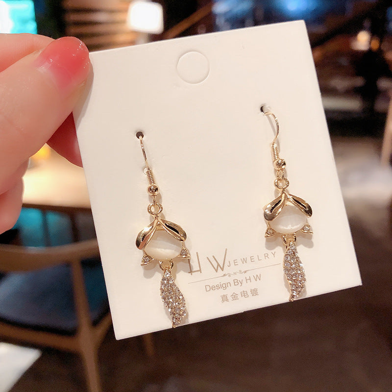 Wholesale Love Opal Earrings